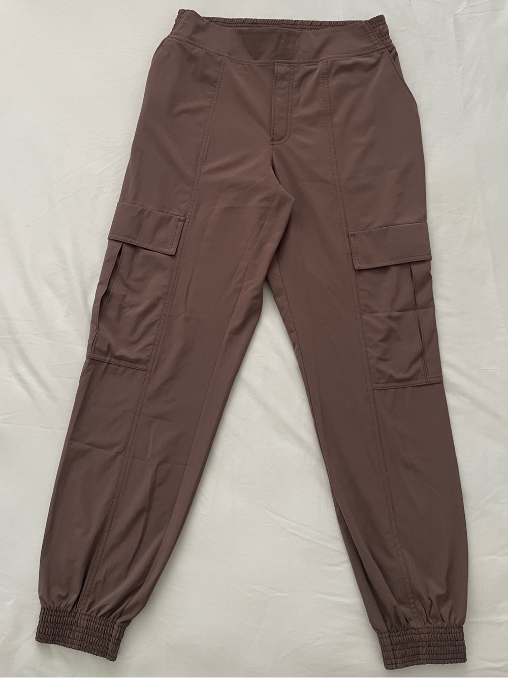 Athleta Chocolate Brown Cargo Joggers